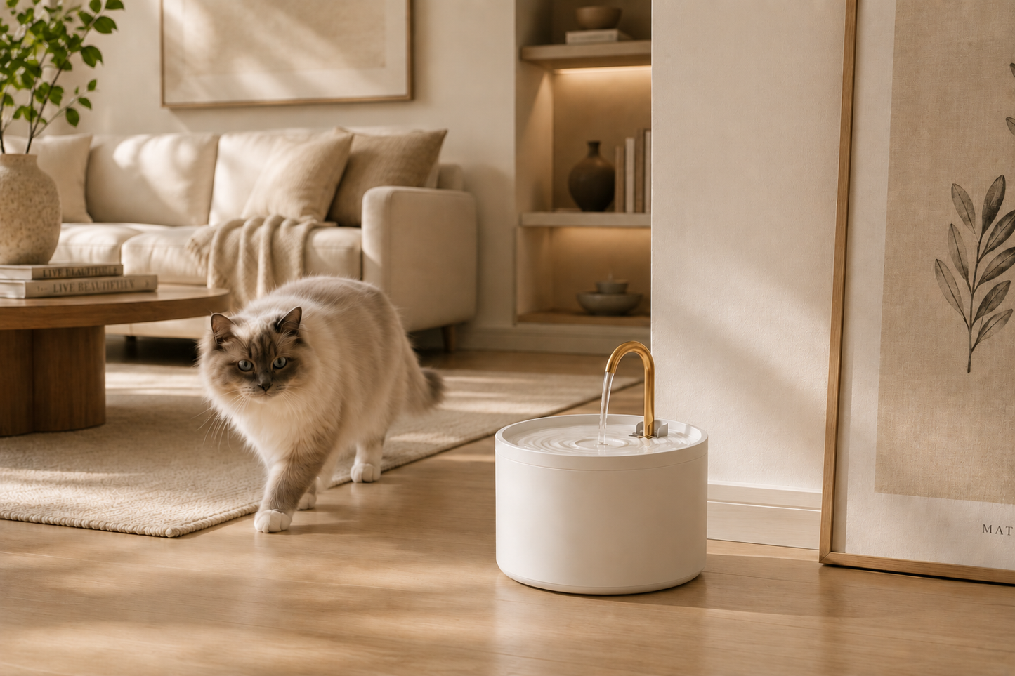Cat Water Fountain