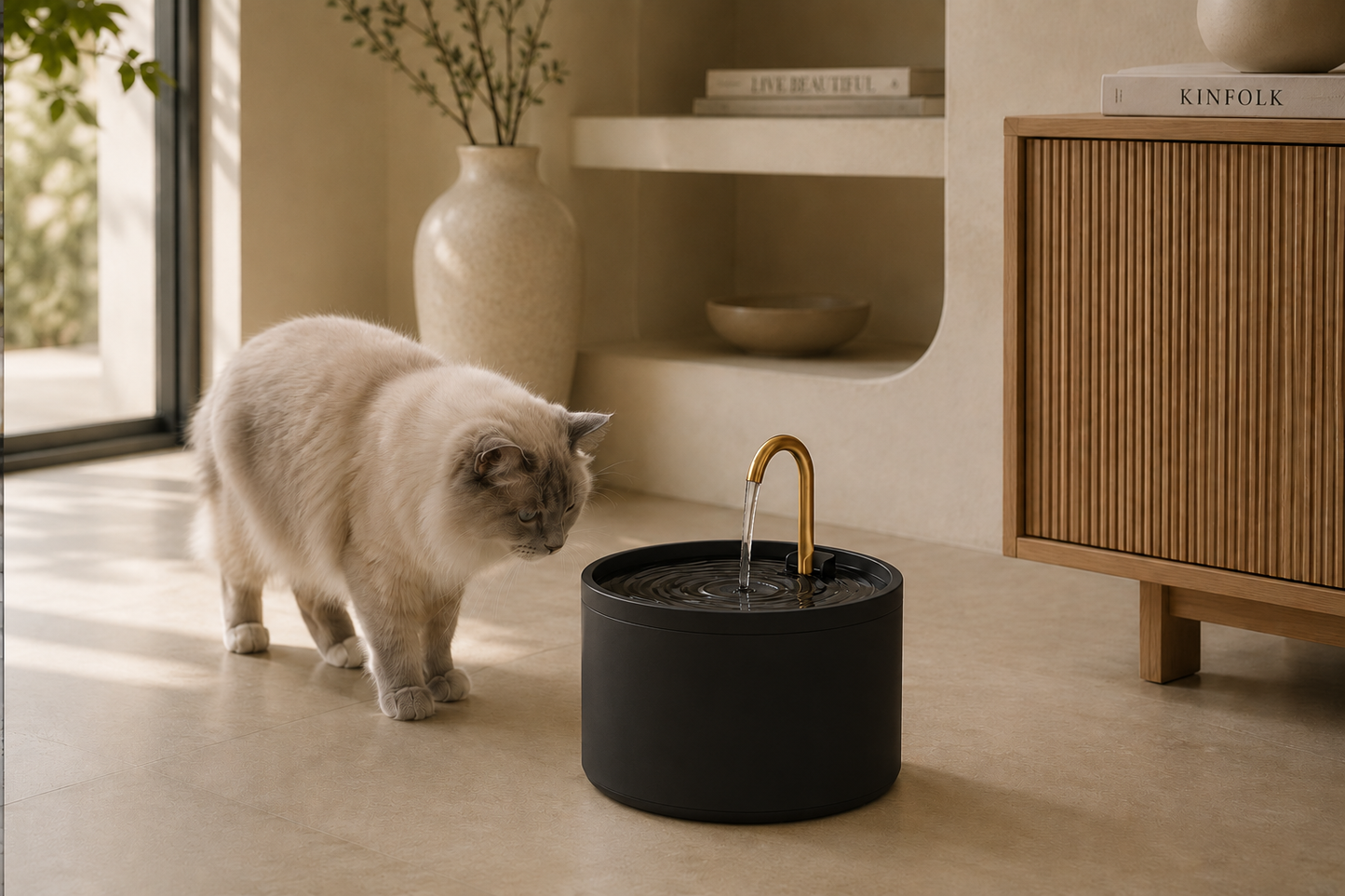Cat Water Fountain
